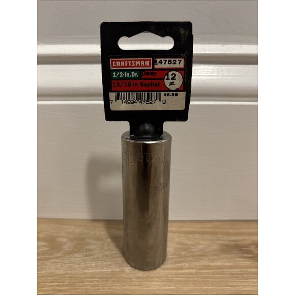 Craftsman 13/16” Deep Socket 1/2 Drive Brand New Made In USA - Picture 1 of 9